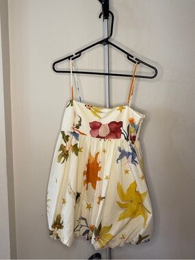 Zara Whimsical Bubble-hem Mini Dress